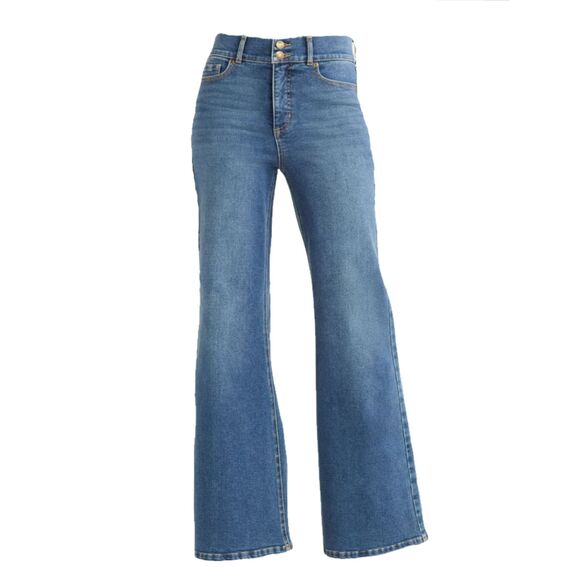 Sofia Jeans Margot Mid-Rise Stretch Wide Leg Jeans Size 6 - Picture 1 of 3